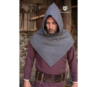 Gugel aus Skjoldehamn Wolle Bjorn verschiedene Farben Grau S/M