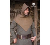 Gugel aus Skjoldehamn Wolle Bjorn verschiedene Farben Herbstgrün L/XL