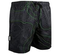 GUGGEN Mountain Badehose für Herren Schnelltrocknende Badeshorts Beachshorts Boardshorts Schwimmhose Männer Farbe Gruen XL