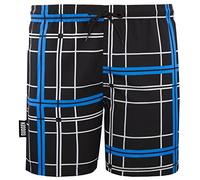 GUGGEN Mountain Badehose für Herren Schnelltrocknende Badeshorts Beachshorts Boardshorts Schwimmhose Männer Farbe Schwarz XXL