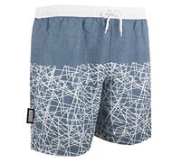 GUGGEN Mountain Badehose für Herren Schnelltrocknende Badeshorts Beachshorts Boardshorts Schwimmhose Männer Farbe Gestreift XXL