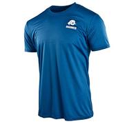 GUGGEN Mountain Herren Funktionsshirt Funktionswäsche Funktions T-Shirt Sport Outdoor Aktivitäten Schnelltrocknend Kurzarm Atmungsaktive Blau L