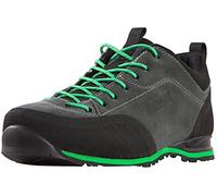 GUGGEN Mountain PT023 Herren Wanderschuhe Trekkingschuhe Outdoorschuhe Wanderstiefel Walkingschuhe wasserdicht mit Membran und Wildleder Farbe Grau Gruen EU 45