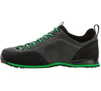 GUGGEN MOUNTAIN PT023 Herren Wanderschuhe Trekkingschuhe Outdoorschuhe Wanderstiefel Walkingschuhe wasserdicht mit Membran und Wildleder Farbe Grau Gruen EU 45