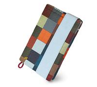 GUGGIARI® Slim Wallet mit RFID Schutz für Kreditkarten-, Bargeld- und Schlüsselhalter - Kartenetui Herren - Schlanke Geldbörse Damen - Portemonnaie - Kreditkartenetui (Multi Check)