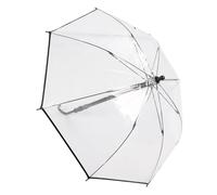 Gugxiom Großer Klarer Regenschirm, Regen Winddichtes Transparentes Auto Offener Langer Stick -Regenschirm für Foto -Requisiten -Reisen Im Freien Im Freien