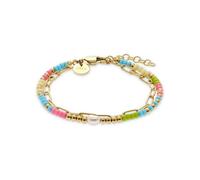 Guido Maria Kretschmer Jewelry GMK Collection Damen-Armband Edelstahl, Perle, Kunststoff Muschelkern One Size 89201556