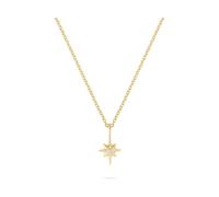 Guido Maria Kretschmer Damen-Kette 925er Silber Zirkonia One Size, Gelbgold 32030282
