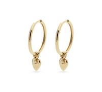 Guido Maria Kretschmer Damen-Ohrhänger 925er Silber Zirkonia One Size, Gelbgold 32030297