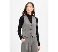 Guido Maria Kretschmer Wollweste Damen hellgrau, 34