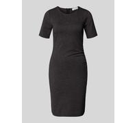 GUIDO MARIA KRETSCHMER WOMAN Knielanges Kleid aus Viskose-Mix Modell 'CHARLIE' in Anthrazit, Größe 36