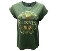 Guinness Damen G4183 T-Shirt, grün, Large