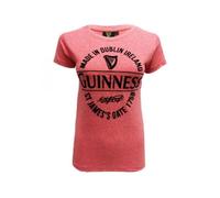 Guinness Damen RED Guin Stamp Grindle LDS T T-Shirt, Rot (Rot), X-Large