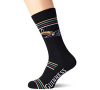 Guinness Herren BLK Guin Stripe Flying TOUC Socken, Schwarz (Schwarz Schwarz), Einheitsgröße