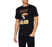 Guinness Herren G1296 T-Shirt, Black, S
