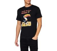 Guinness Herren G1296 T-Shirt, Black, XL