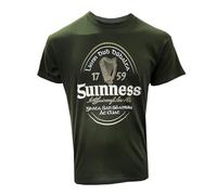 Guinness Irish Label Bottle Green T-Shirt, flaschengrün, L