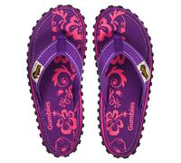 GUMBIES Australian Shoes- Original Purple Hibiscus 37 Purple Hibiscus