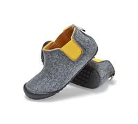 Gumbies Brumby Boots - Hausschuhe aus recycelten Materialien - kuschelig warm, für Drinnen und Draußen geeignet, rutschfeste und stabile Sohle, herausnehmbare Einlegesohle - Grey Curry, Größe 41