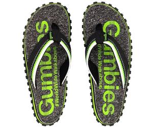 GUMBIES Cairns - Nachhaltige Zehentrenner Lime 37