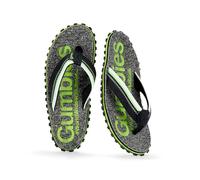 Gumbies Cairns Unisex-Flip-Flops mit superweicher Baumwoll-Zehensteg, Stoff-Fußbett und recycelter Gummisohle Komfort garantiert, lime, 42 1/3 EU