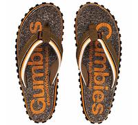 Gumbies Cairns Unisex-Flip-Flops mit superweicher Baumwoll-Zehensteg, Stoff-Fußbett und recycelter Gummisohle Komfort garantiert, Orange, 42 2/3 EU