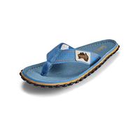 Gumbies Zehentrenner Classic - recycelte Reifensohle, ergonomisches Fußbett - Hellblau Gr. 37