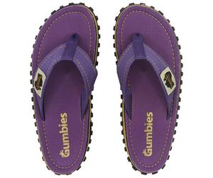 GUMBIES Classic - Nachhaltige Zehentrenner Lila 36