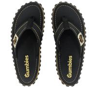Gumbies Classic - Flip Flops aus recycelten Materialien - Sommerschuhe, Sandalen Zehentrenner für Damen und Herren (Black, EU Schuhgrößensystem, Erwachsene, Numerisch, M, 36)