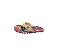 Gumbies Zehentrenner | Modell Original | Farbe Denim Hibiscus | Gr. 37