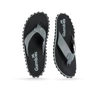 Gumbies Duckbill Unisex-Flip-Flops mit Riemen aus recyceltem Kunststoff und recycelter Gummisohle, Komfort garantiert, schwarz grau, 39 1/3 EU