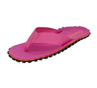 Gumbies Duckbills - Badeschlappen mit rutschfester Gummisohle aus recycelten Autoreifen - weicher Zehensteg aus wiederverwerteten PET-Flaschen, ergonomisches Fußbett - Pink, 36