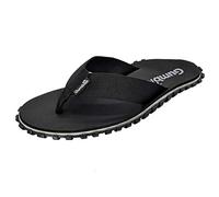 Gumbies Duckbills - Badeschlappen mit rutschfester Gummisohle aus recycelten Autoreifen - weicher Zehensteg aus wiederverwerteten PET-Flaschen, ergonomisches Fußbett - Black, 36