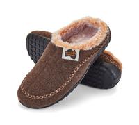 Gumbies Hausschuhe Ossa Low chocolatebraun/cream, Größe Euro (US) 41