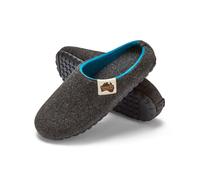 Gumbies Hausschuhe Slipper charcoalgrau/türkis, Größe Euro (US) 42