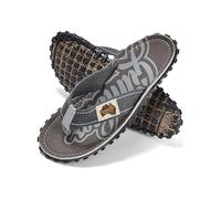 Gumbies Islander Unisex-Flip-Flops, mit superweichem Baumwoll-Zehensteg und strapazierfähiger recycelter Gummisohle, Komfort garantiert, cool grey, 40 EU