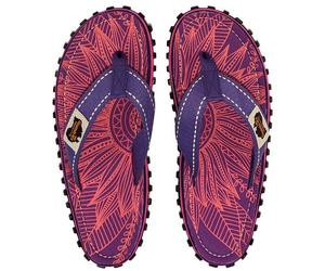 GUMBIES Original - Nachhaltige Zehentrenner in vielen Farben Purple Sunflower 38