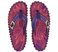 GUMBIES Original - Nachhaltige Zehentrenner in vielen Farben Purple Sunflower 41