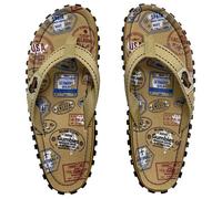 Gumbies Traveler Damen Zehentrenner beige 36 beige 36