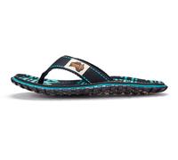 Gumbies Zehensandalen Original Flip Flops Dotty blau/anthrazitgrau, Größe Euro (US) 43