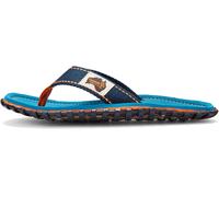 Gumbies Original Unisex Flip Flops tricolor blue 41 tricolor blue 41