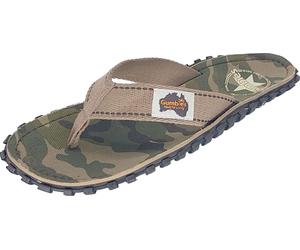 Gumbies Original Zehenstegsandale Camouflage braun grün 36 Camouflage braun grün 36