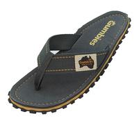 Gumbies Classic - Flip Flops aus recycelten Materialien - robuste Sohle aus wiederverwerteten Autoreifen, ergonomisches Fußbett - Grey, 43
