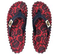 GUMBIES Red & Blue Rose - Zehentrenner aus recyceltem Material 43