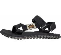Gumbies Scrambler Unisex-Sandalen mit Riemen aus recyceltem Kunststoff und recycelter Gummisohle, Komfort garantiert, Schwarz , 44 EU