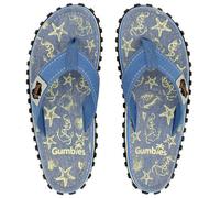 GUMBIES Seashells - Nachhaltige Zehen-Sandalen für Frauen und Männer 37