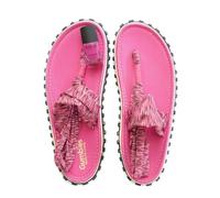 GUMBIES Set - Nachhaltige Zehensandalen mit veganem Nagellack Set Pink (Pink) 42