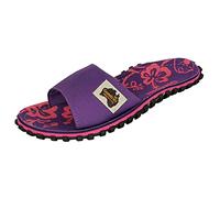 Gumbies Pantoletten Schlappen | Modell Slides | Farbe Purple Hibiscus | Gr. 39