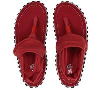 GUMBIES Slingbacks einfarbig - Bequeme Zehensandalen Rot (Only) 36