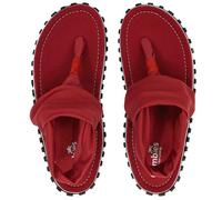 GUMBIES Slingbacks einfarbig - Bequeme Zehensandalen Rot (Only) 43